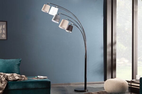 Designová originální stojací lampa Levels