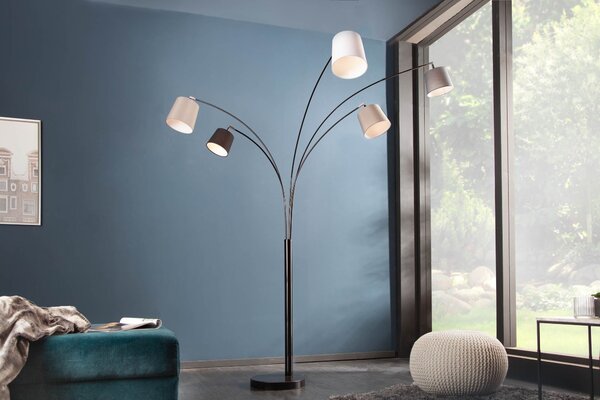 Designová originální stojací lampa Levels