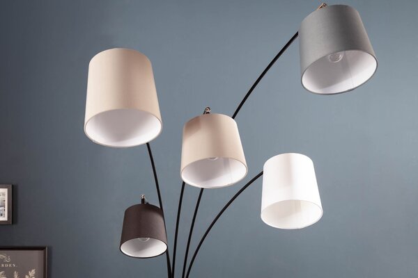 Designová originální stojací lampa Levels