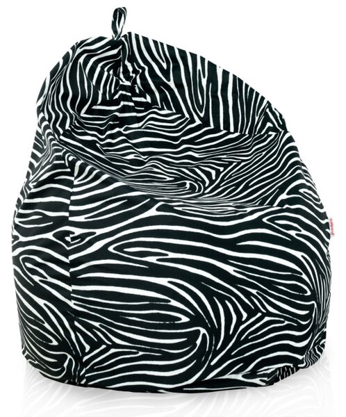 Sedací vak SAKO zebra
