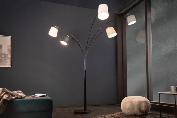 Designová originální stojací lampa Levels