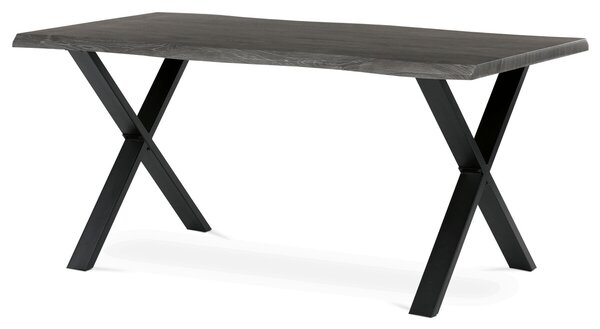 Vikio Jídelní stůl 160x90 cm dekor šedý dub AJS163S