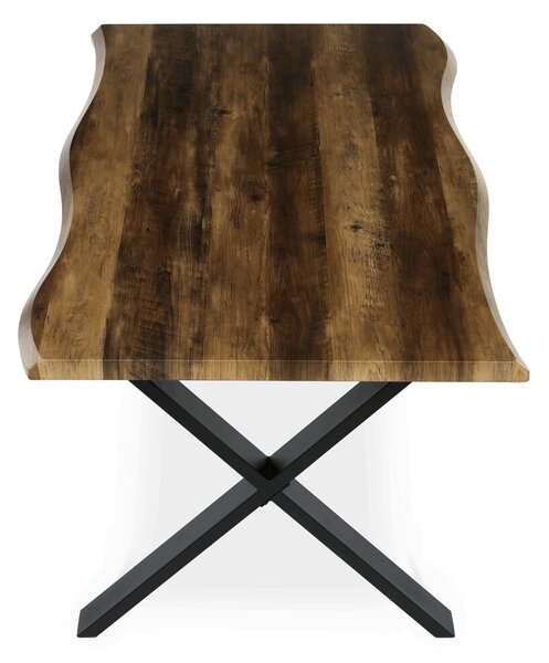 Vikio Jídelní stůl 160x90 cm dekor old wood AJS163OW