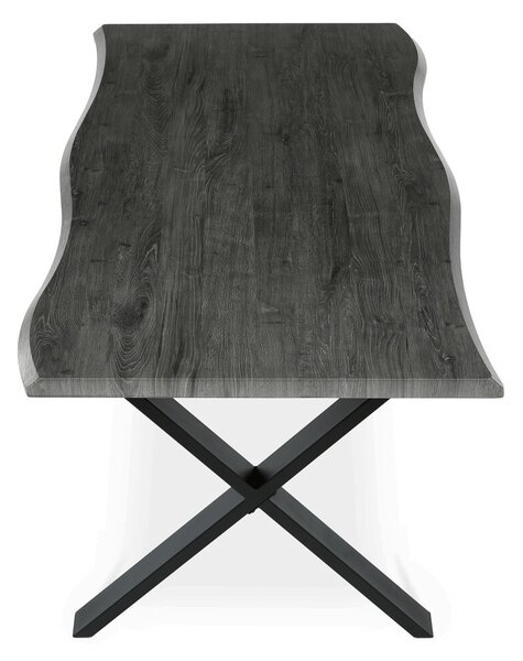 Vikio Jídelní stůl 180x90 cm dekor šedý dub AJS164S