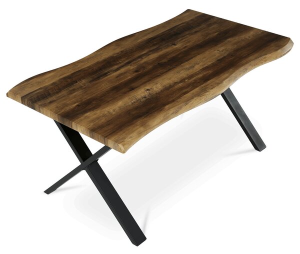 Vikio Jídelní stůl 160x90 cm dekor old wood AJS163OW