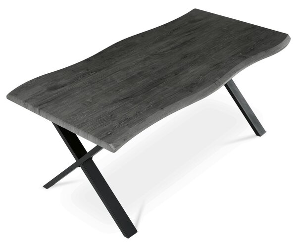 Vikio Jídelní stůl 180x90 cm dekor šedý dub AJS164S