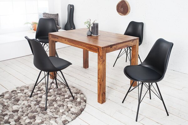 Designová moderní jídelní židle Scandinavia černá