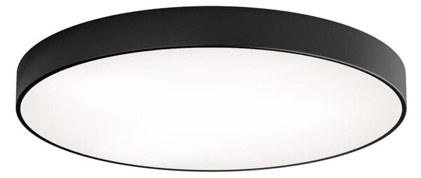 LED Stropní svítidlo CLEO LED/96W/230V 3000K pr. 80 cm černá