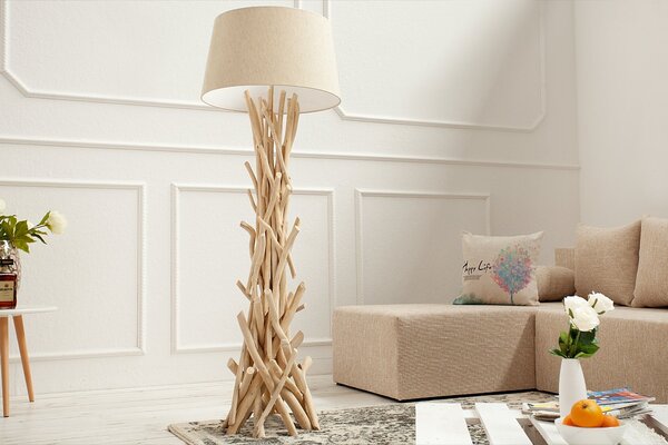Designová originální stojací lampa Cara 155cm