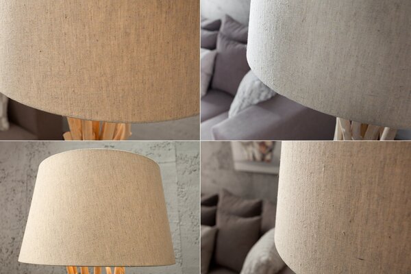 Designová originální stojací lampa Cara 155cm