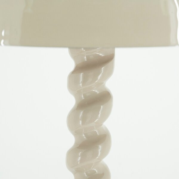 By-Boo Béžová kovová stojací lampa Luox 150 cm
