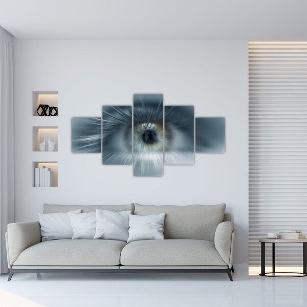 Obraz - Pohled oka (125x70 cm)