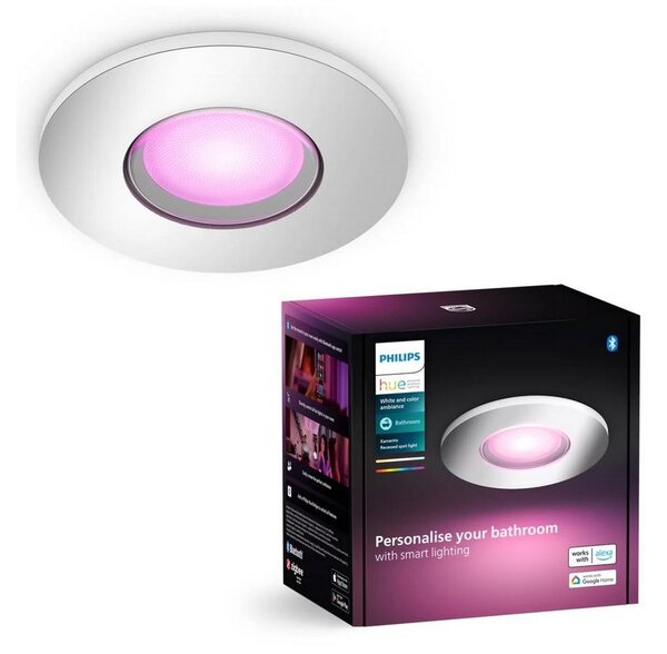Philips - LED RGBW Stmívatelné koupelnové svítidlo Hue XAMENTO 1xGU10/4,2W IP44