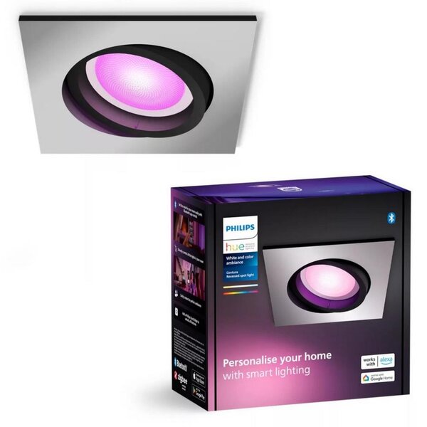 Philips - LED RGBW Stmívatelné podhledové svítidlo Hue CENTURA 1xGU10/4,2W/230V