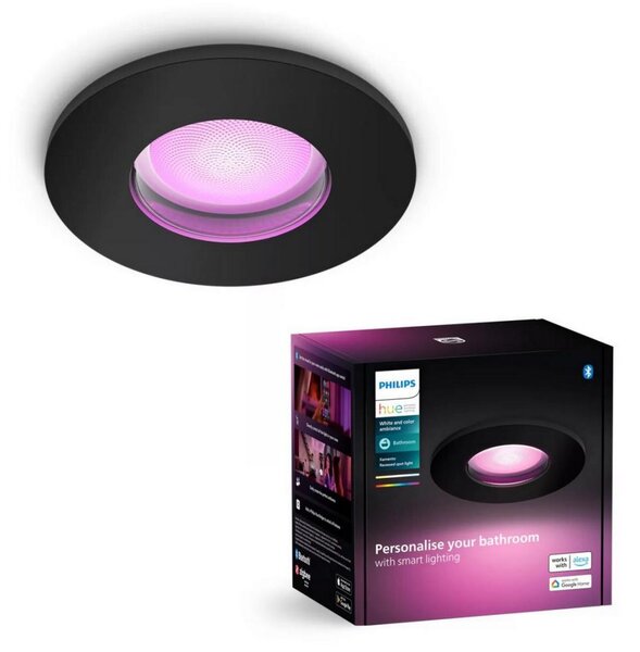 Philips - LED RGBW Stmívatelné koupelnové svítidlo Hue XAMENTO 1xGU10/4,2W IP44