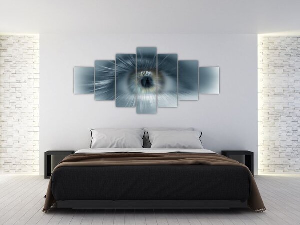 Obraz - Pohled oka (210x100 cm)
