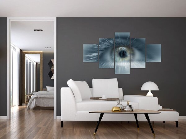 Obraz - Pohled oka (125x70 cm)