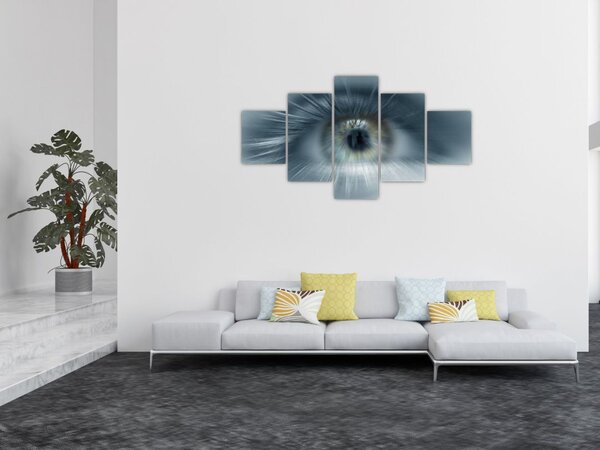 Obraz - Pohled oka (125x70 cm)