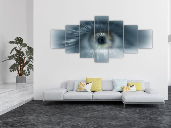 Obraz - Pohled oka (210x100 cm)