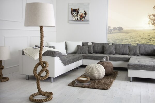 Stylová stojací lampa Marinero 160cm