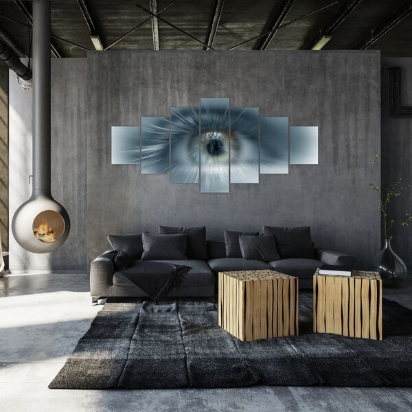 Obraz - Pohled oka (210x100 cm)