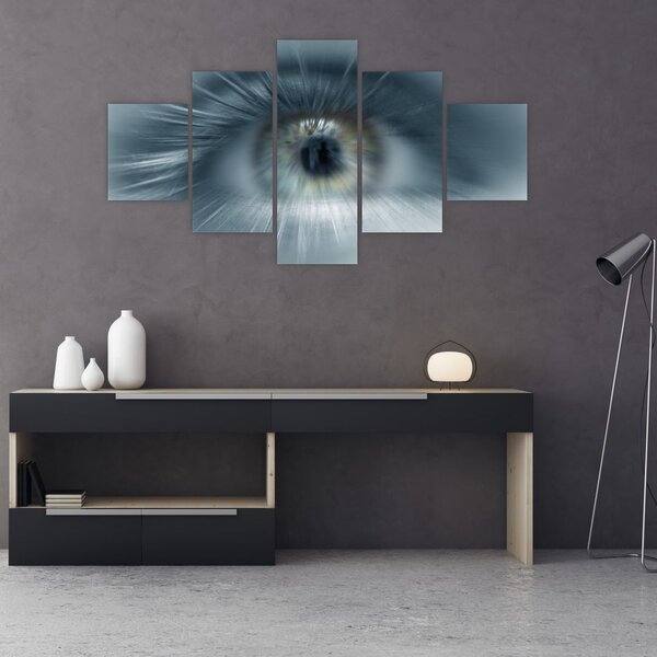 Obraz - Pohled oka (125x70 cm)