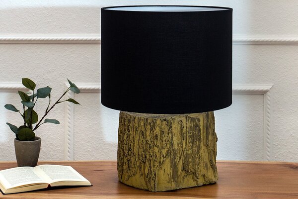 Designová originální stolní lampa Tara 40cm černá