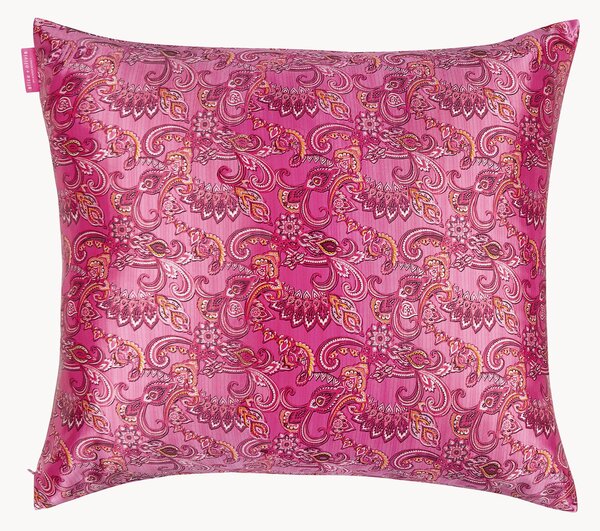 Povlak na polštář z morušového hedvábí Spring Paisley