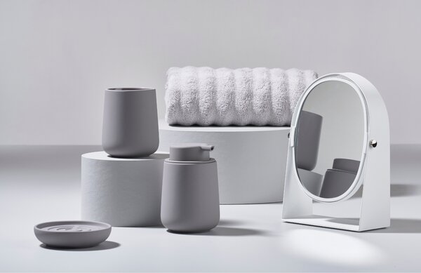 Zone Denmark Šedá porcelánová miska na mýdlo Nova One