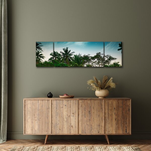 Obraz - palmy (170x50 cm)