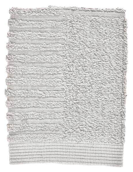 Zone Denmark Světle šedý bavlněný ručník Classic 30 x 30 cm