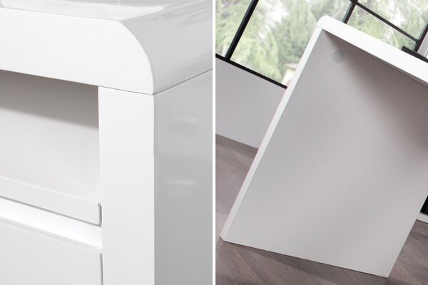 Luxusní moderní designový kancelářský stůl Fast Trade bílý 160cm