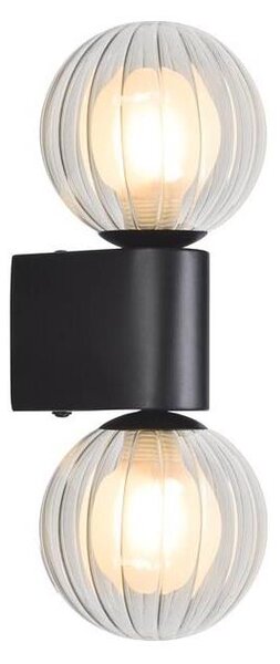 Rabalux 75022 - Nástěnné svítidlo COLZAR 2xG9/3,5W/230V IP44 černá