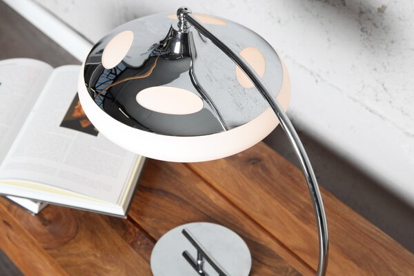 Luxusní moderní designová stolní lampa Luna logo