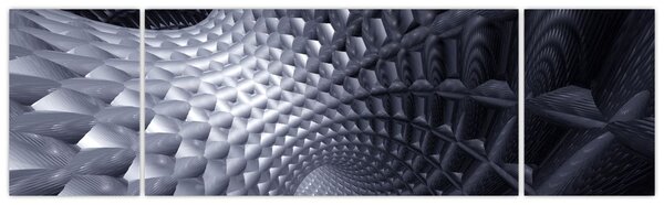 Obraz - Abstrakce 3D (170x50 cm)