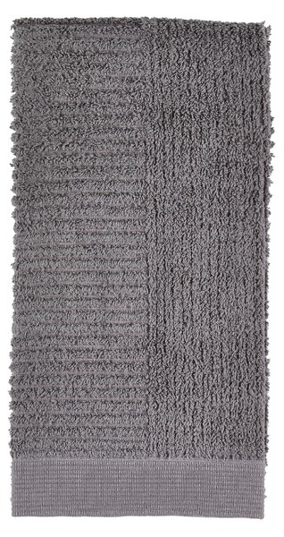 Zone Denmark Tmavě šedý bavlněný ručník Classic 50 x 100 cm