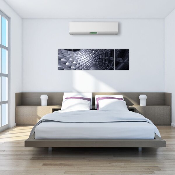 Obraz - Abstrakce 3D (170x50 cm)