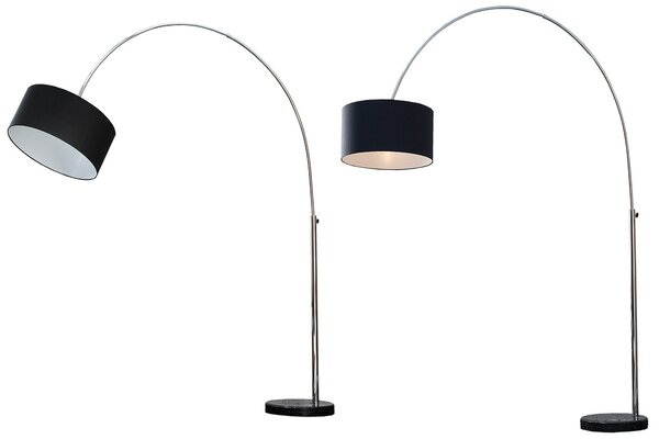 Luxusní stylová stojací lampa Big Bow černá