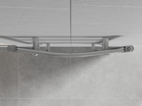Mexen Ares, topné těleso 1200x600 mm, 490 W, chromová, W102-1200-600-00-01