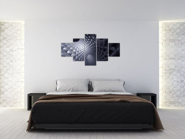 Obraz - Abstrakce 3D (125x70 cm)
