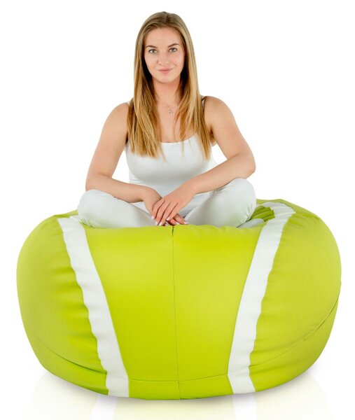 Sedací vak tenis ekokůže