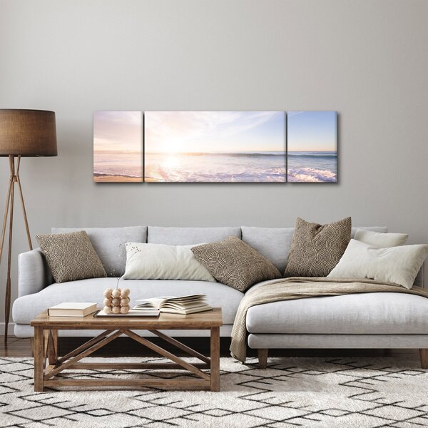 Obraz písečné pláže (170x50 cm)
