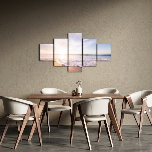 Obraz písečné pláže (125x70 cm)