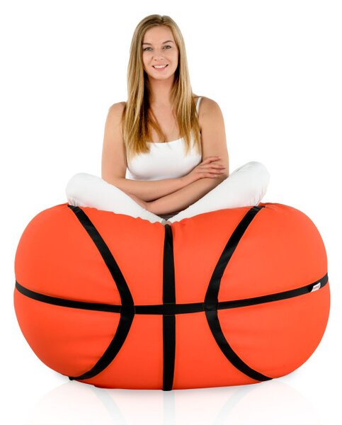Sedací vak Basketbal ekokůže