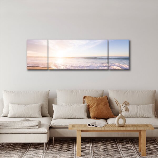 Obraz písečné pláže (170x50 cm)