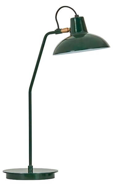 House Doctor Zelená kovová stolní lampa Desk