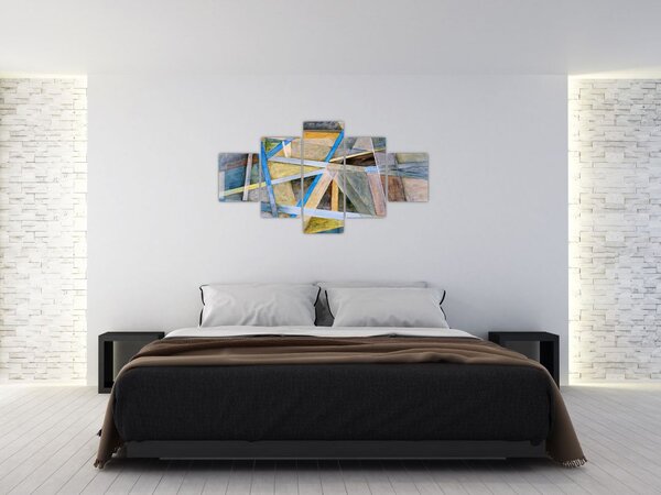 Obraz - Abstrakce (125x70 cm)