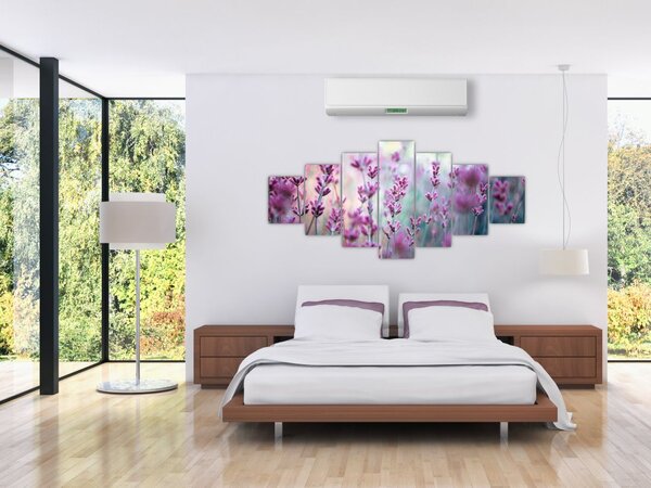 Obraz - Levandule (210x100 cm)