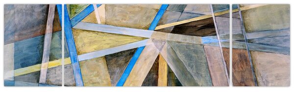 Obraz - Abstrakce (170x50 cm)