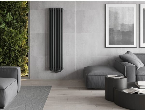 Mexen Denver, topné těleso 1600x378 mm, 1487 W, antracitová, W215-1600-378-00-66